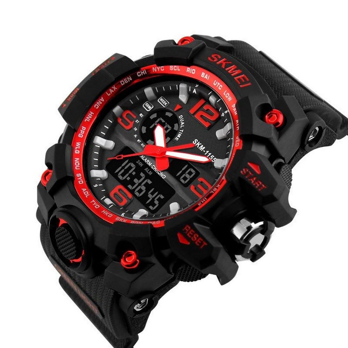 SKMEI - Reloj deportivo Skmei 1155B doble horario