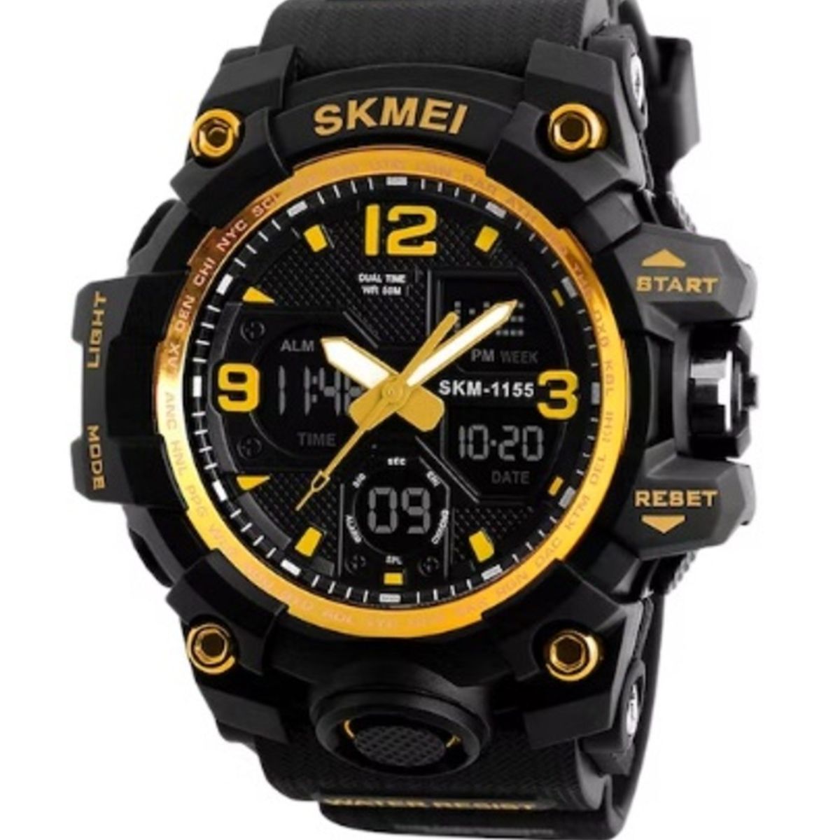 SKMEI - Reloj deportivo Skmei 1155B doble horario