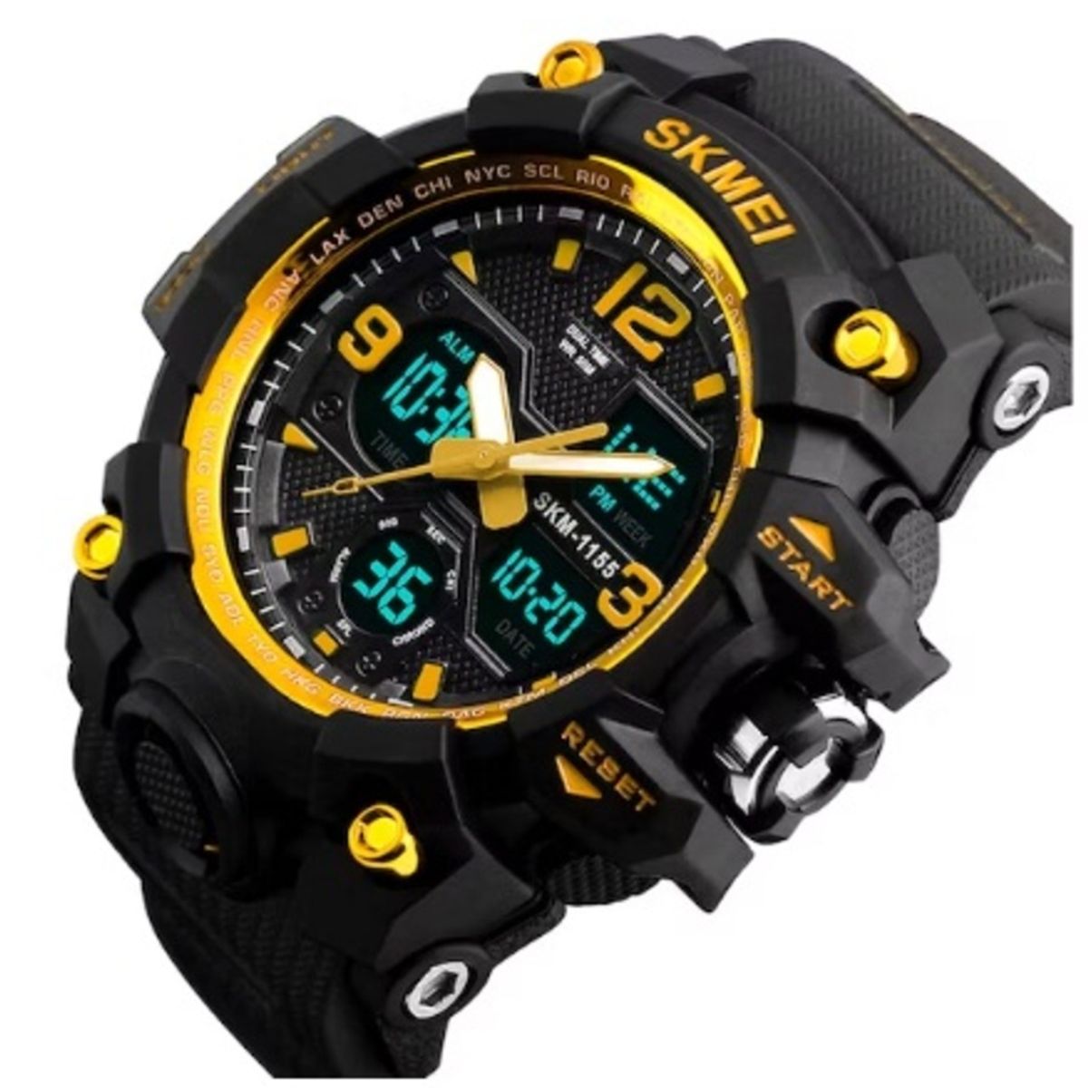 SKMEI - Reloj deportivo Skmei 1155B doble horario