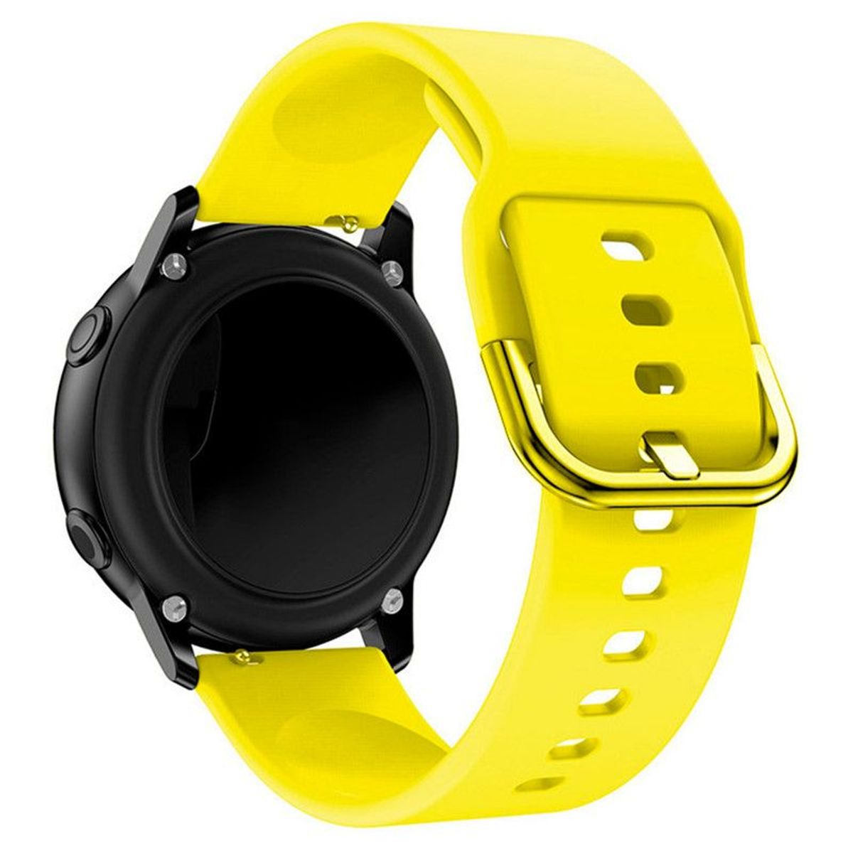 GENERICO - Correa Para Huawei Watch GT2 46mm Amarillo