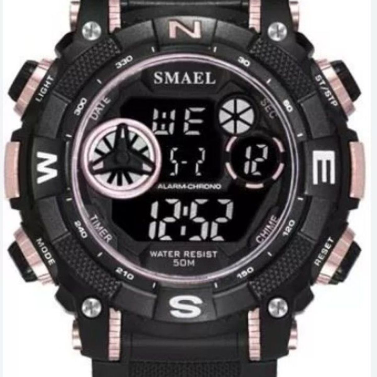 SMAEL - Reloj Para Hombre Deportivo Resistente Al Agua Smael 1317