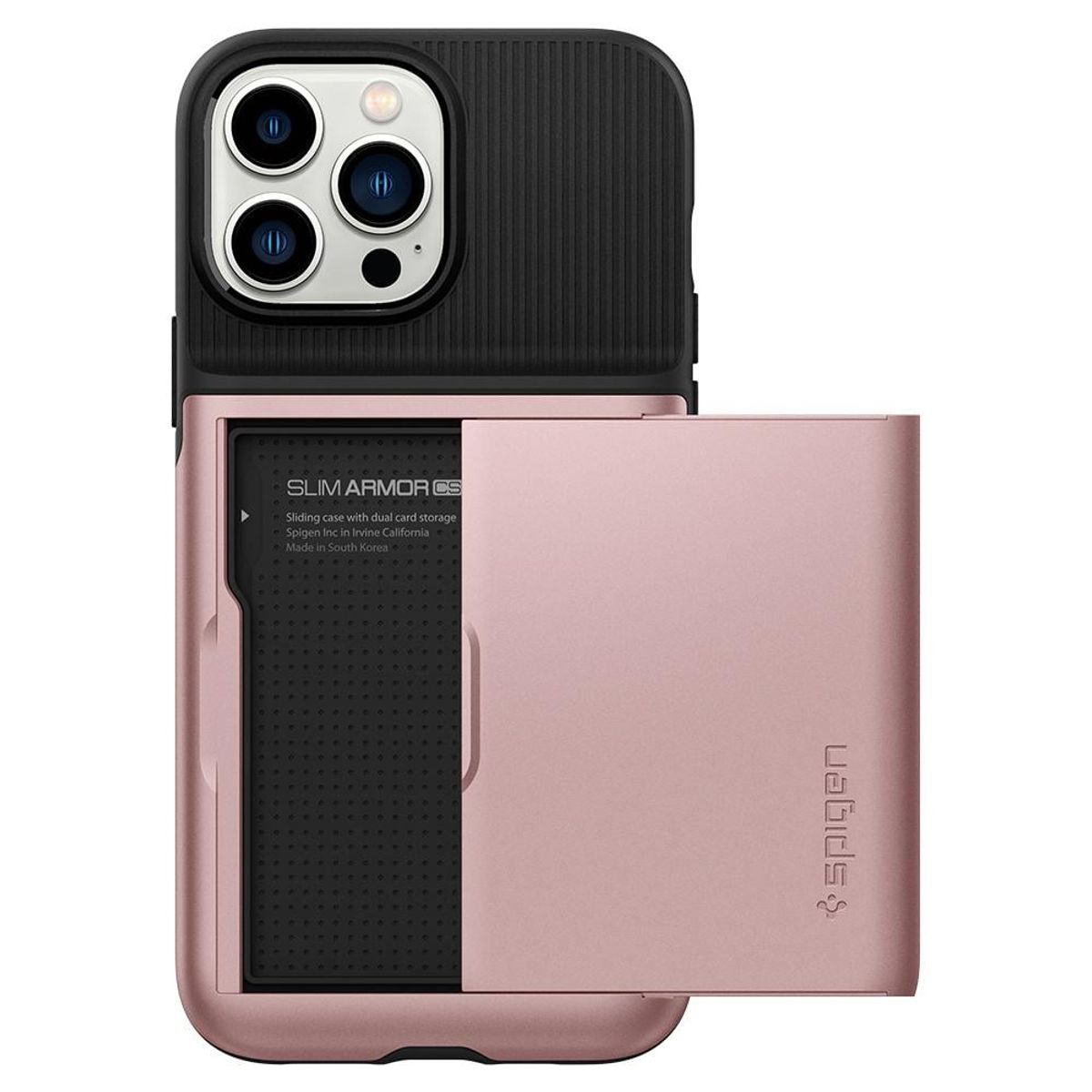 SPIGEN - Case Spigen Slim Armor CS iPhone 13 Pro Max - Rose - Importado USA