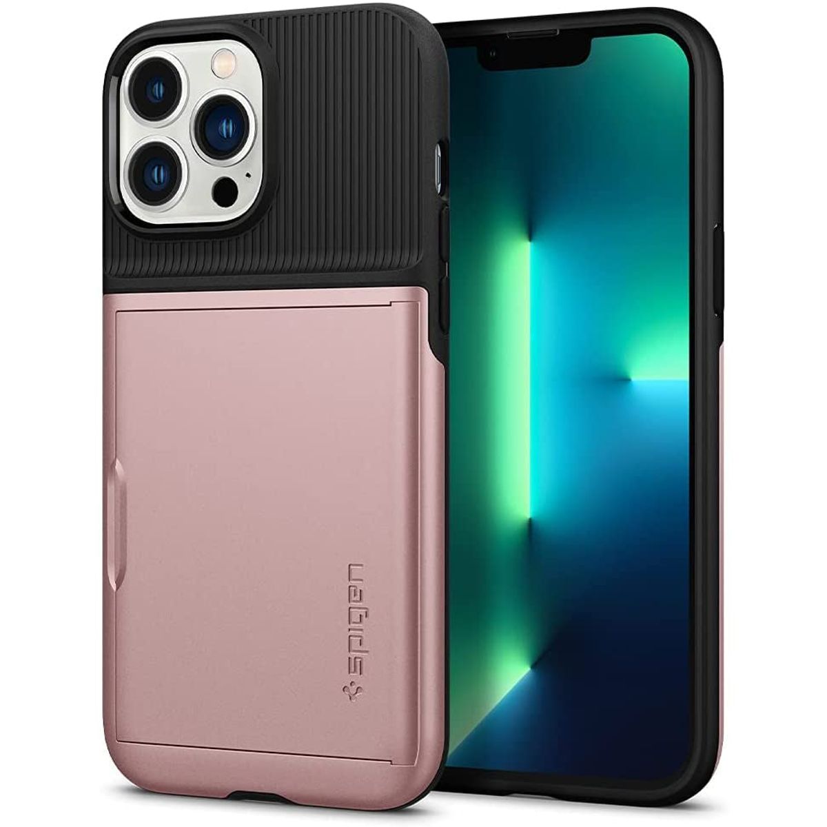 SPIGEN - Case Spigen Slim Armor CS iPhone 13 Pro Max - Rose - Importado USA