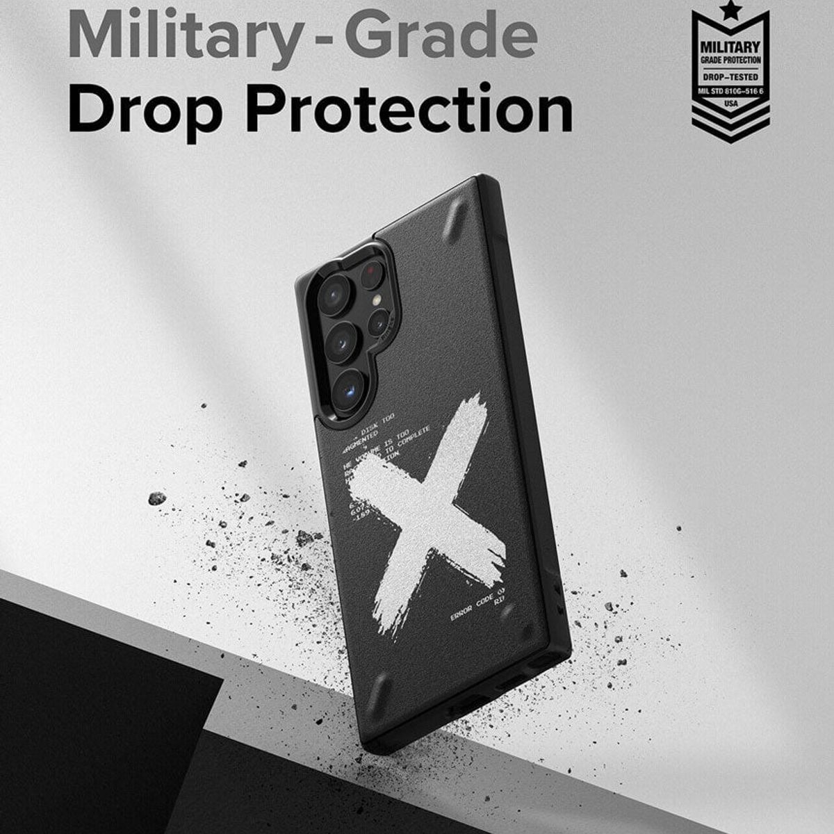 RINGKE - Case Ringke Onyx Design Galaxy S22 Ultra - X - Importado USA