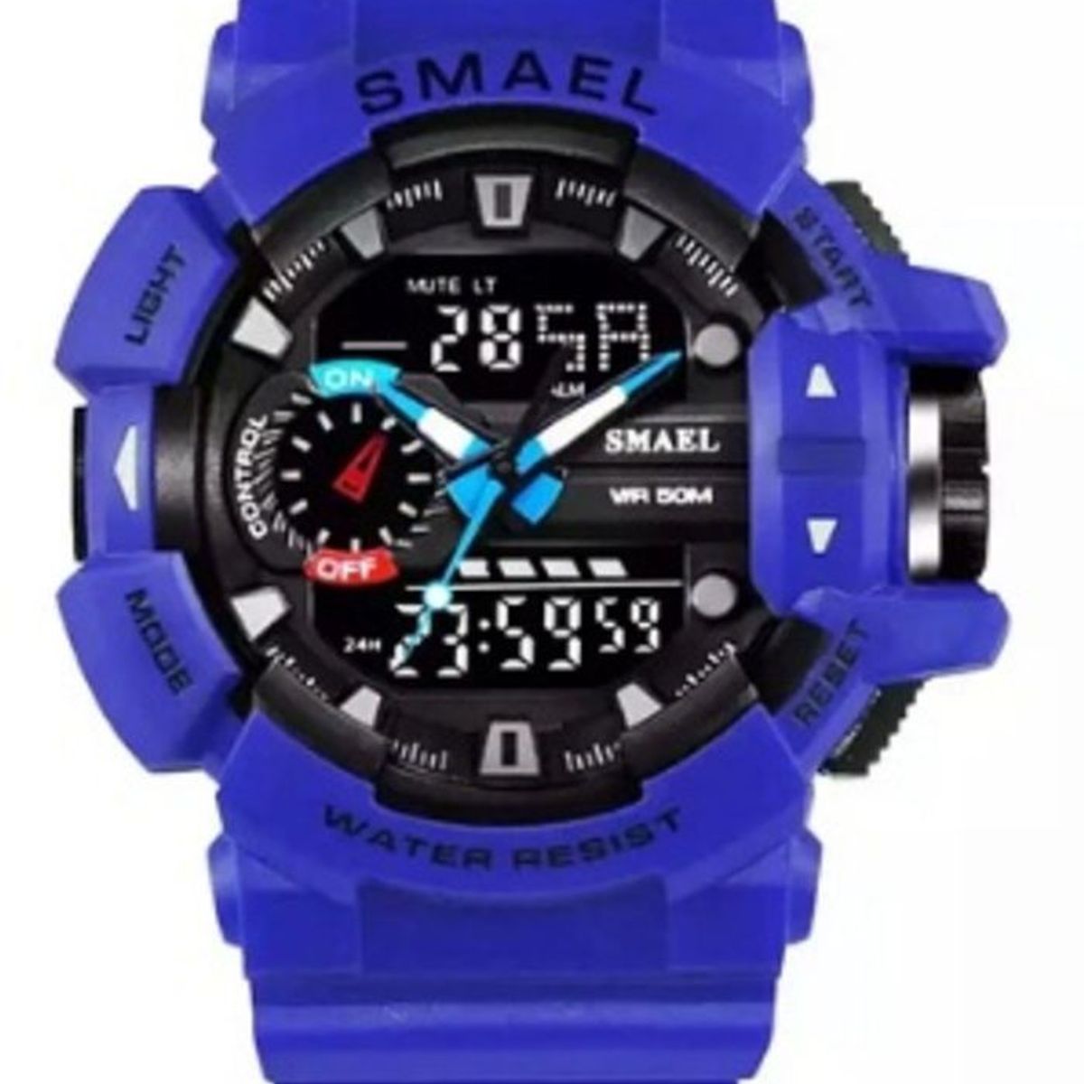 SMAEL - Reloj deportivo Smael 1436 hombre militar