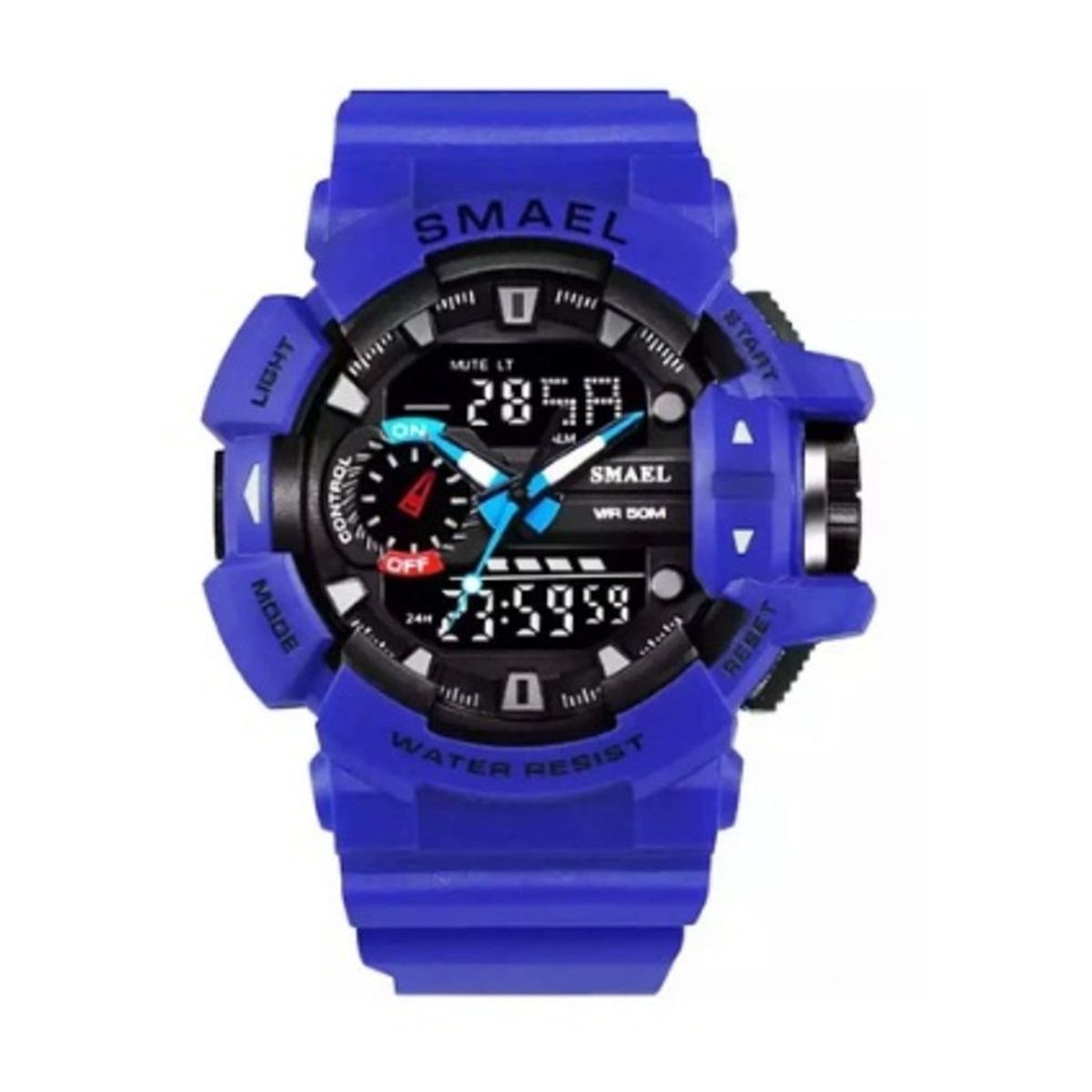 SMAEL - Reloj deportivo Smael 1436 hombre militar