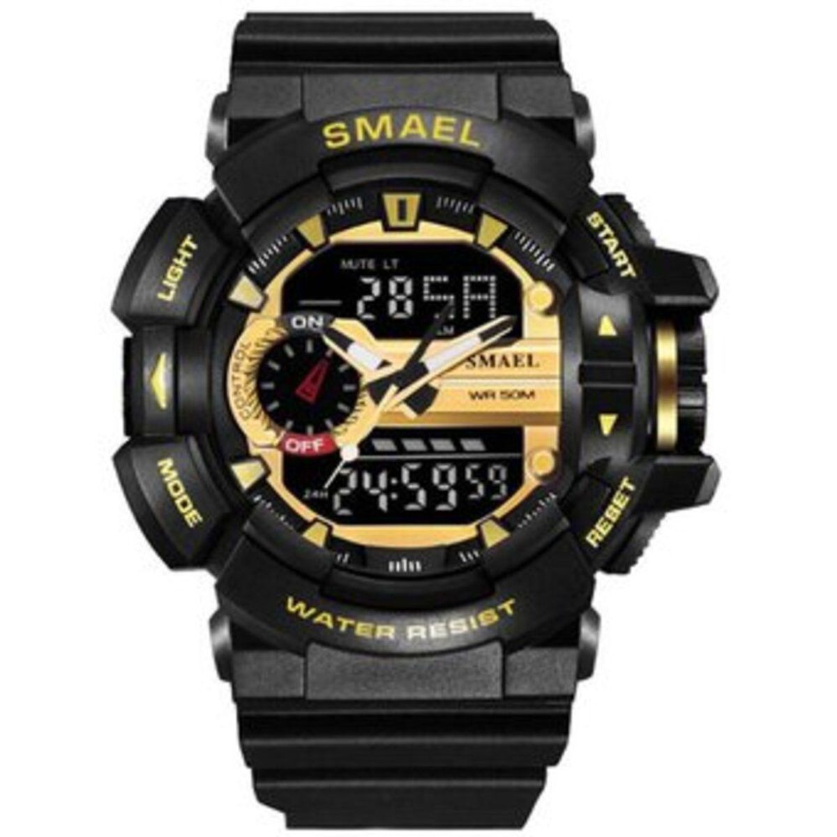 SMAEL - Reloj deportivo Smael 1436 hombre militar