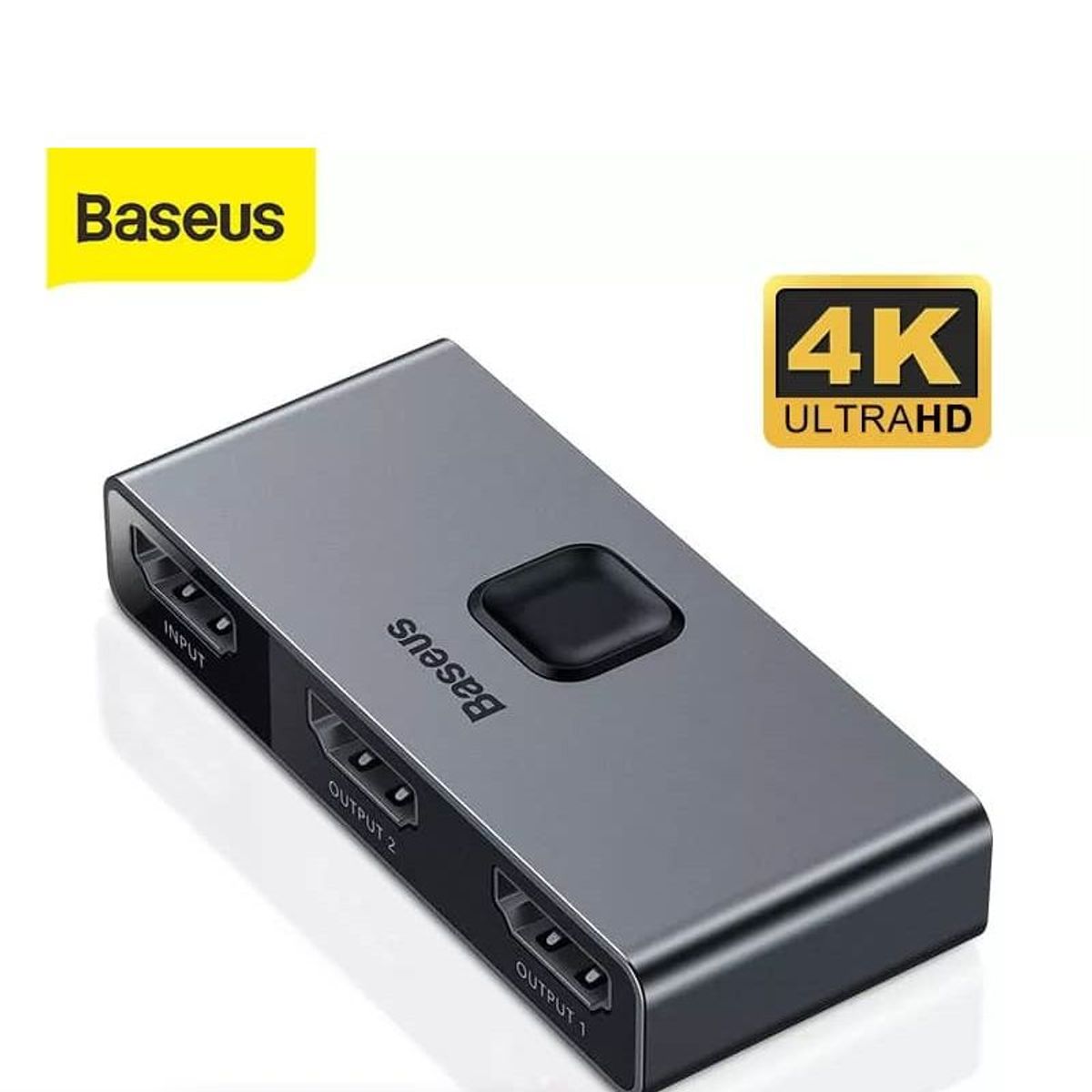 BASEUS - Switch HDMI 4K Conmutador Bidireccional Baseus Pc Ps4 Ps5 Mi Box