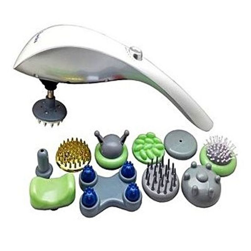 GENERICO - Masajeador Profesional 11 Accesorios Infrarrojo Eléctrico