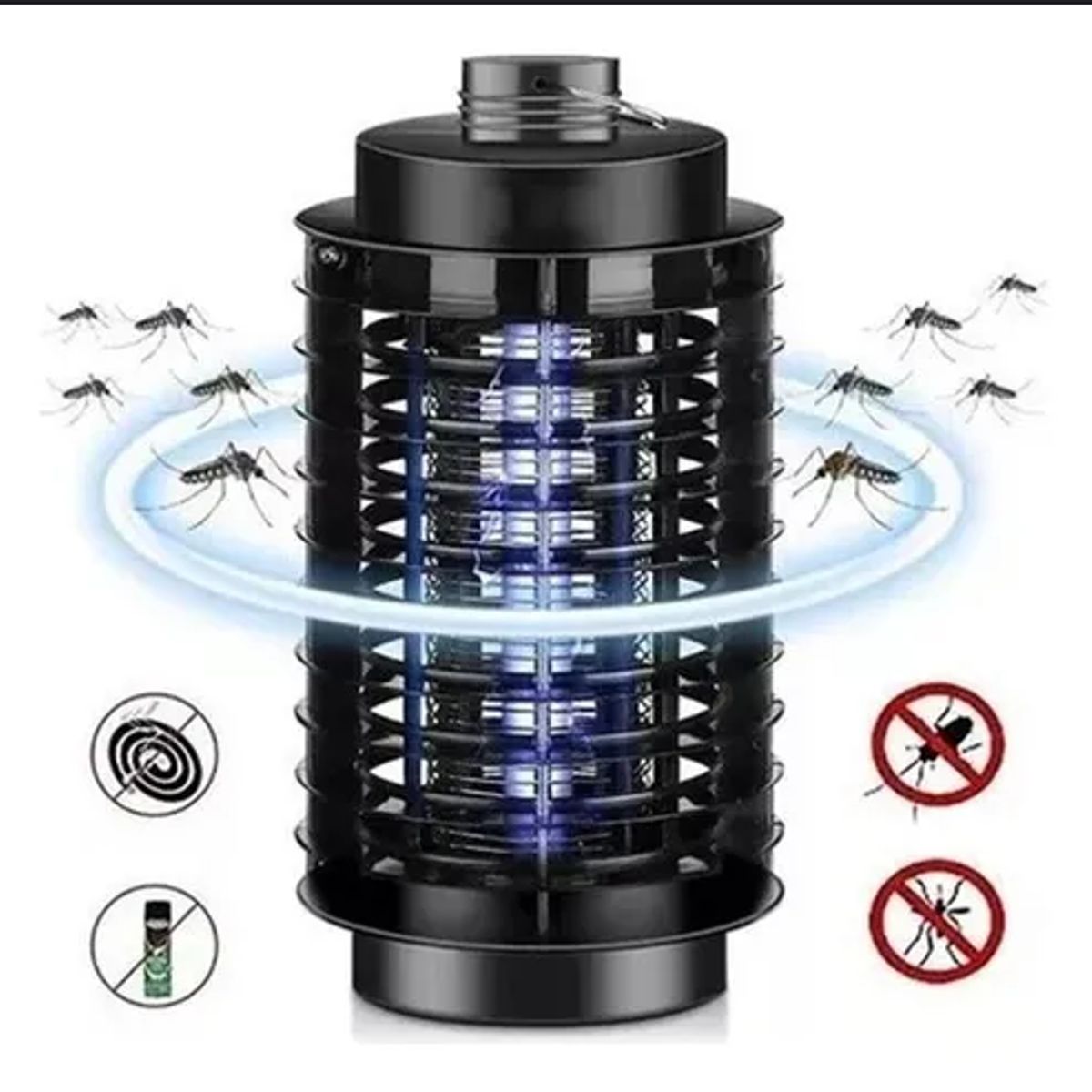 GENERICO - Insectocutor Mata Zancudos Mosquitos y Polillas Electrico