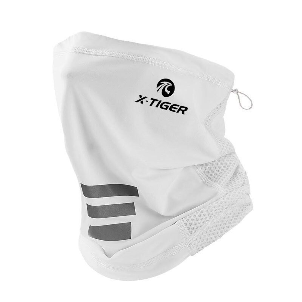OEM - Pasamontaña X-TIGER DPMZ-10 Blanco Ciclismo Proteccion UV