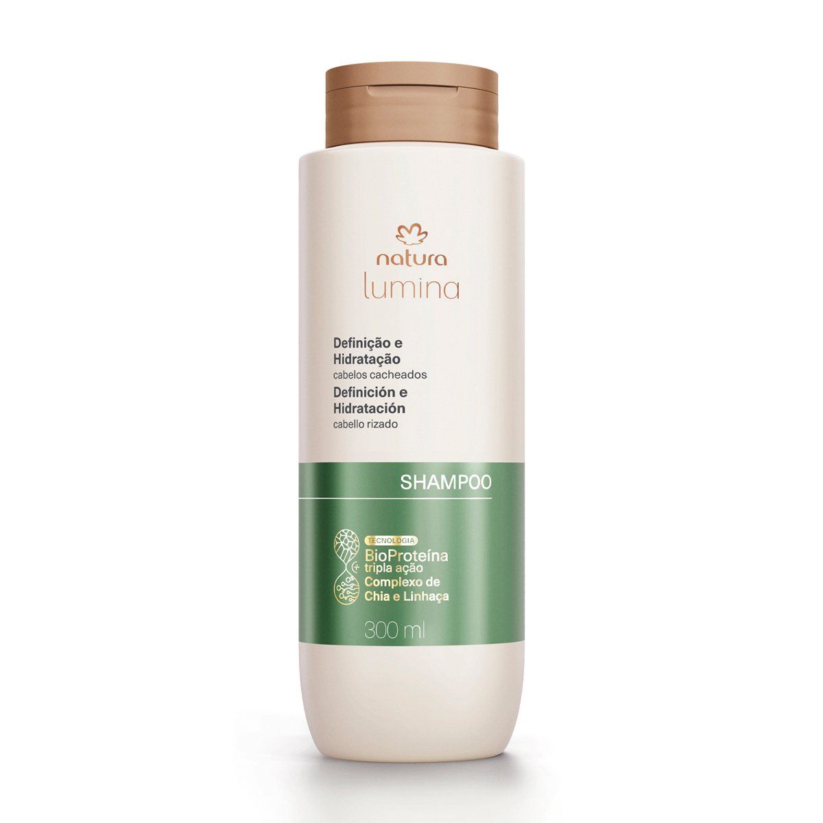 NATURA - Lumina Shampoo cremoso definición e hidratación Rizos 300 ml