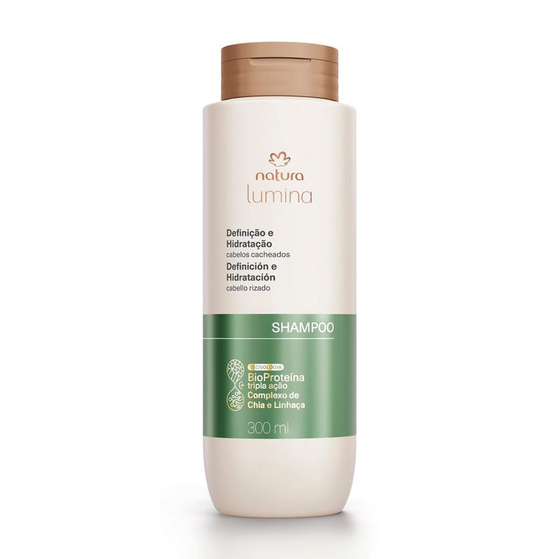 NATURA - Lumina Shampoo cremoso definición e hidratación Rizos 300 ml