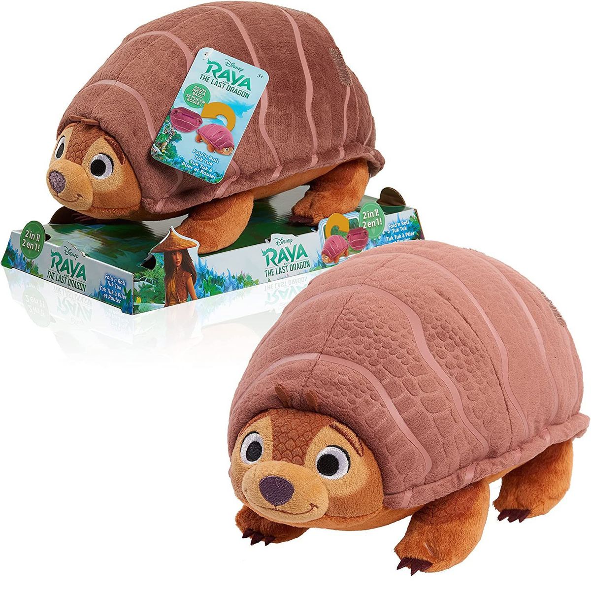 JUST PLAY - Peluche armadillo Tuk Tuk - Disney Raya y El Último Dragón