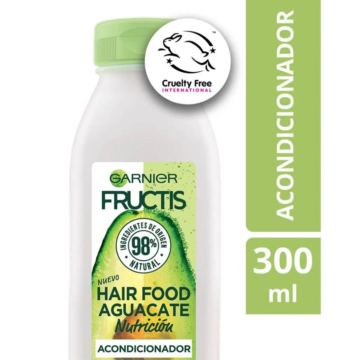 GARNIER - Fructis Hair Food Aguacate Acondicionador Cabello Seco 300ml