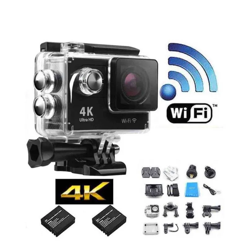 GENERICO - Cámara Deportiva Acuática 4k Ultra HD 16MP WIFI Fotos Videos Garantía