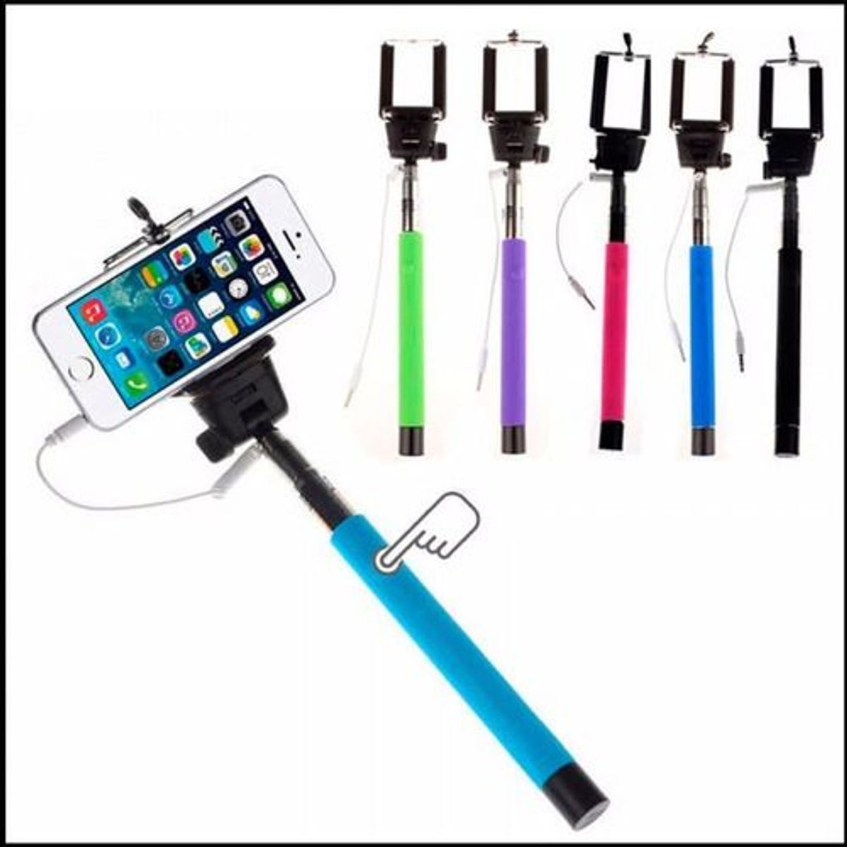 GENERICO - Monopodo Alambrico Selfi Stick Skill