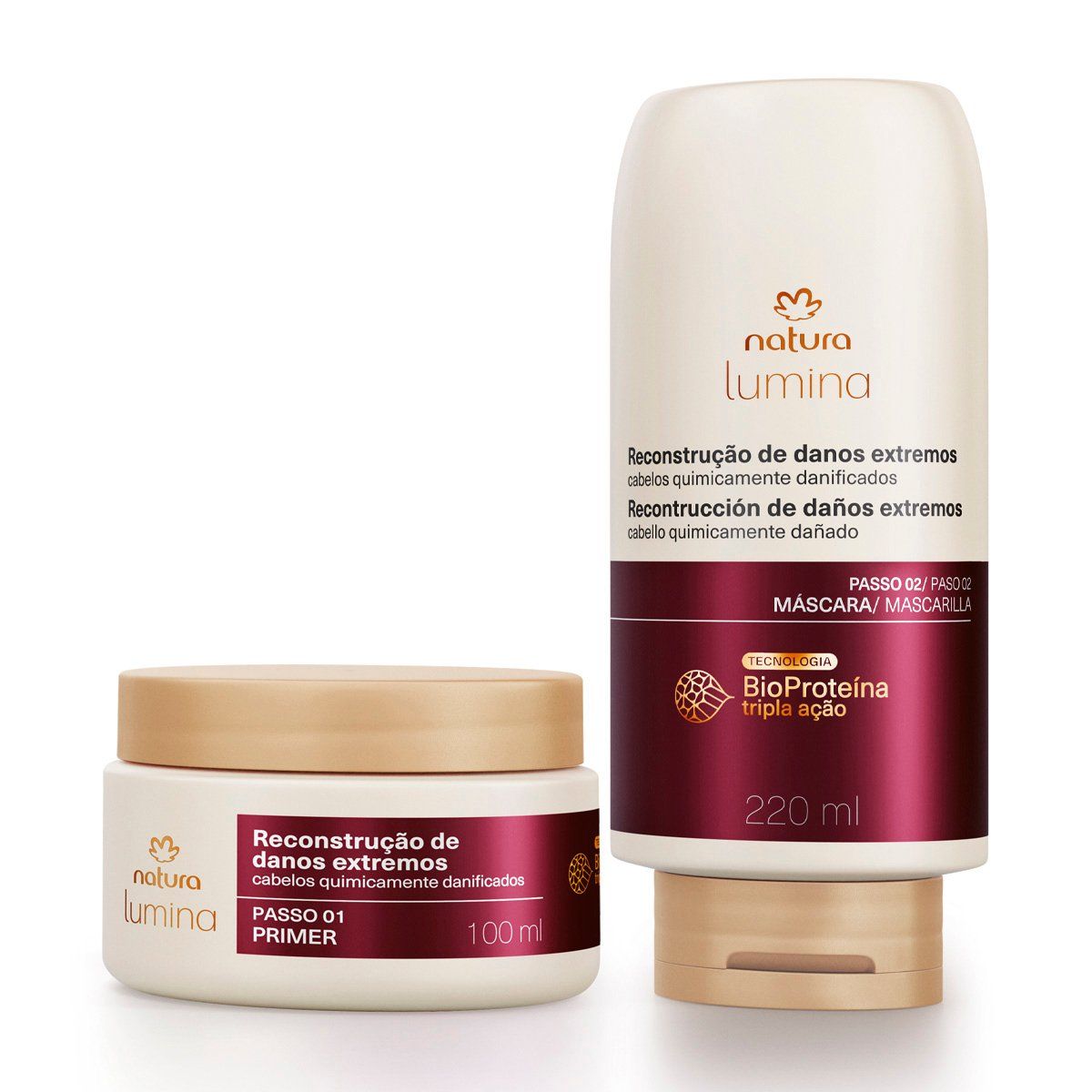 NATURA - Lumina Tratamiento Pro- Reconstructor limpieza y reparación 100 ml