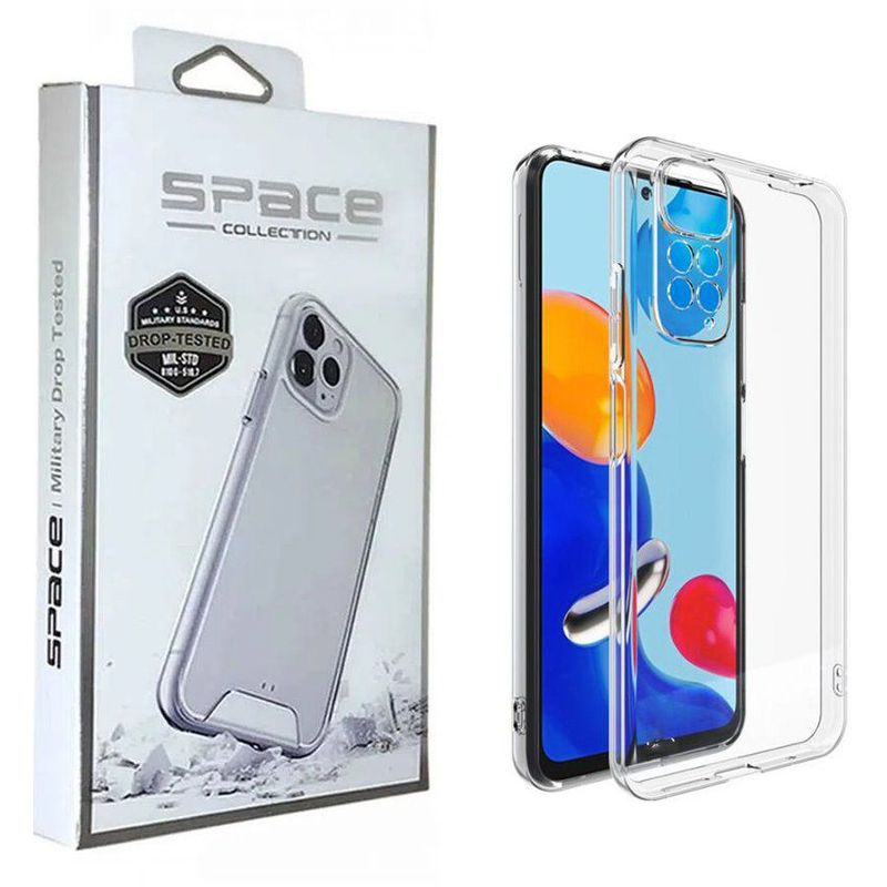 CASE - Case space drop para xiaomi redmi note 11 pro - transparente