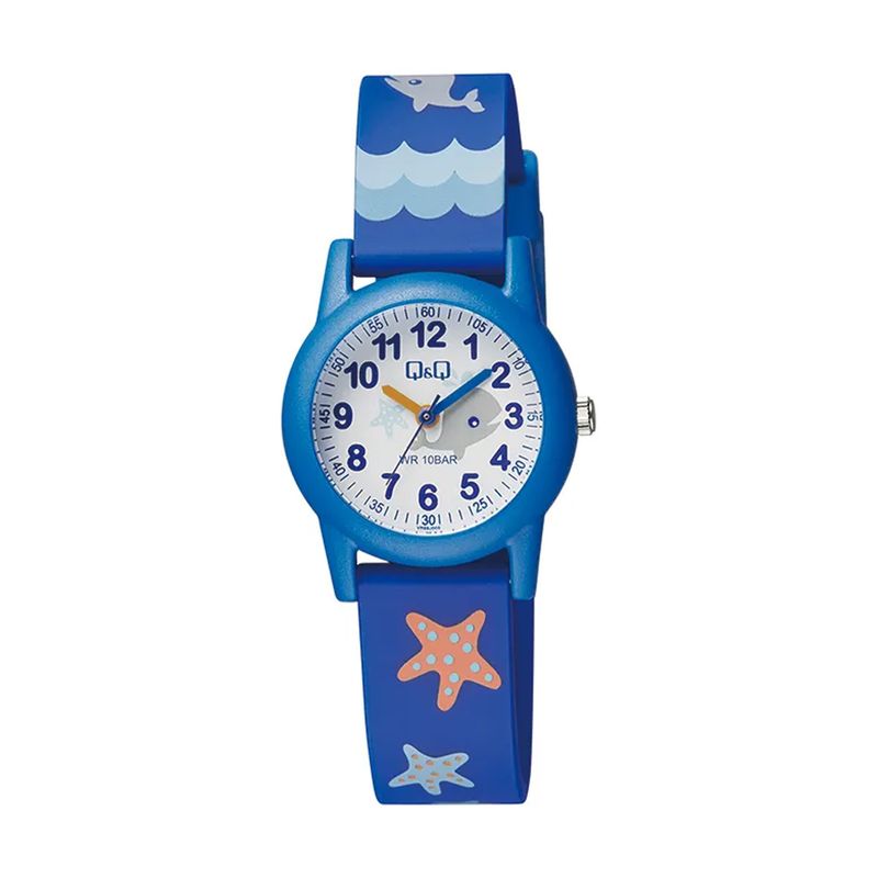 Q&Q - Reloj QQ para Niños Acuático 10 BAR Azul