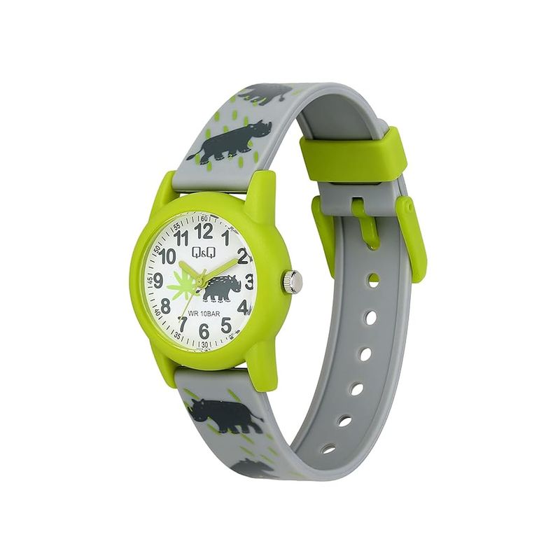 Reloj QQ para Niños Acuático 10 BAR Diseño Dino Q&Q