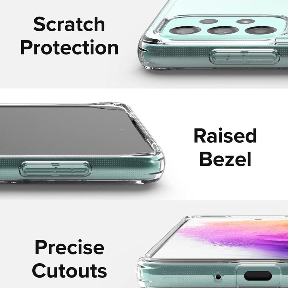 RINGKE - Case Ringke Fusion Galaxy A73 5G - Importado de USA