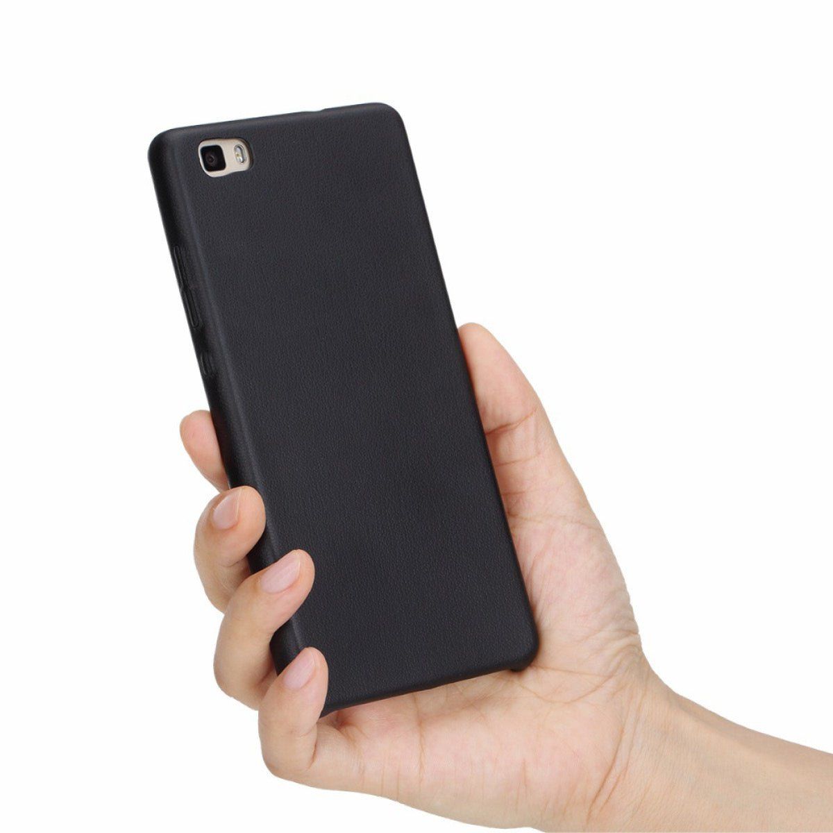 ROCK - Case Huawei P8 Lite Negro Rock Touch Series Elegante Resistente