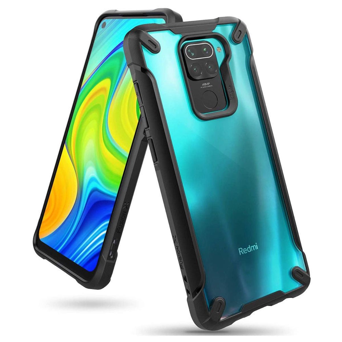 RINGKE - Case Ringke Fusion X Xiaomi RedMi Note 9 - Black - Importado USA