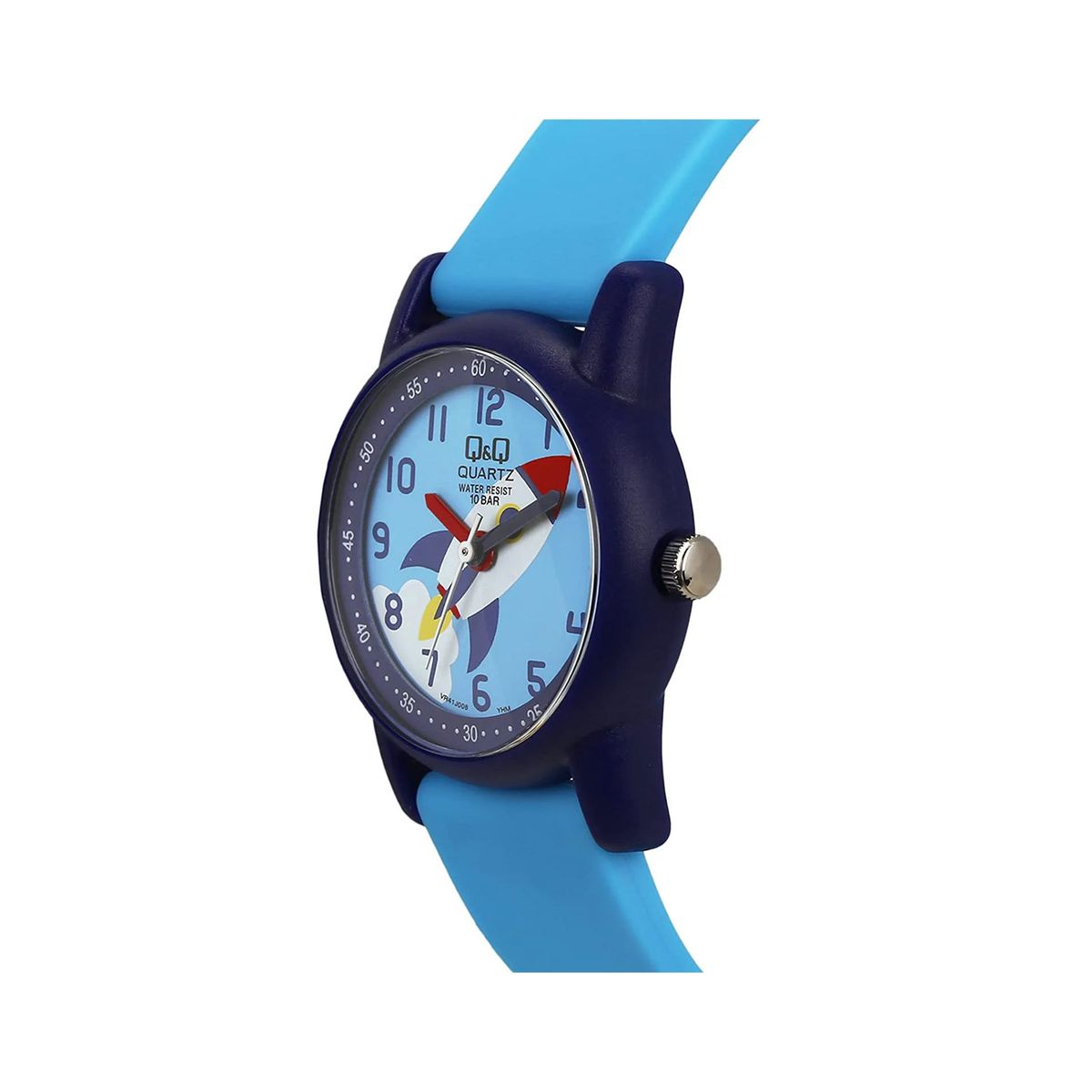Q&Q - Reloj QQ para Niños Acuático 10 BAR Diseño Avión