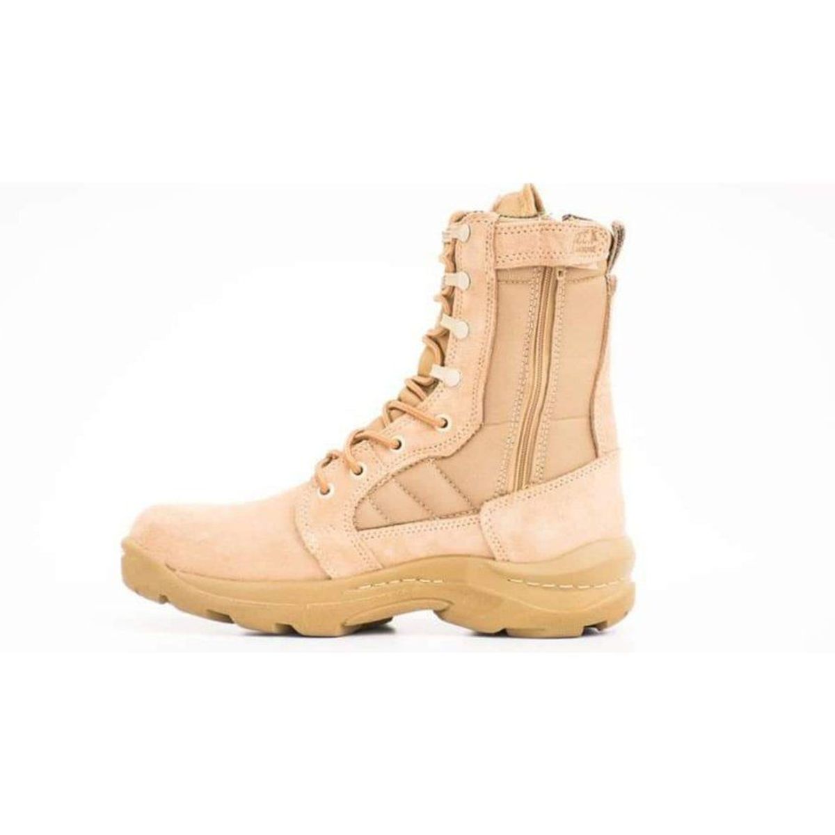 GENERICO - Botas o Borceguie de Cuero Beige