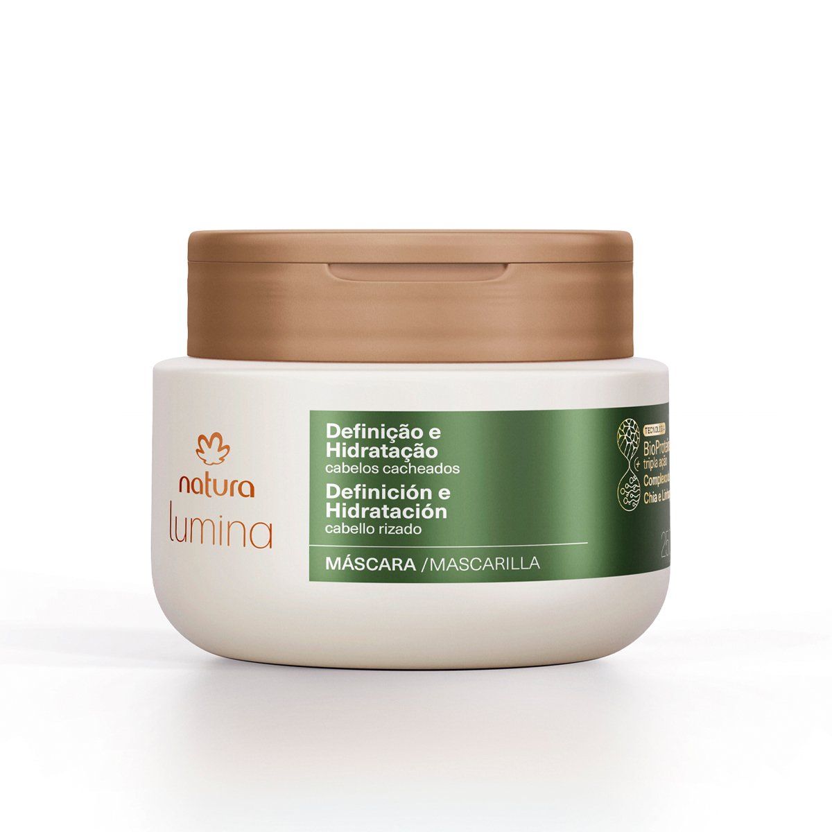 NATURA - Lumina Máscara recuperadora definición e hidratación Rizos 250 ml