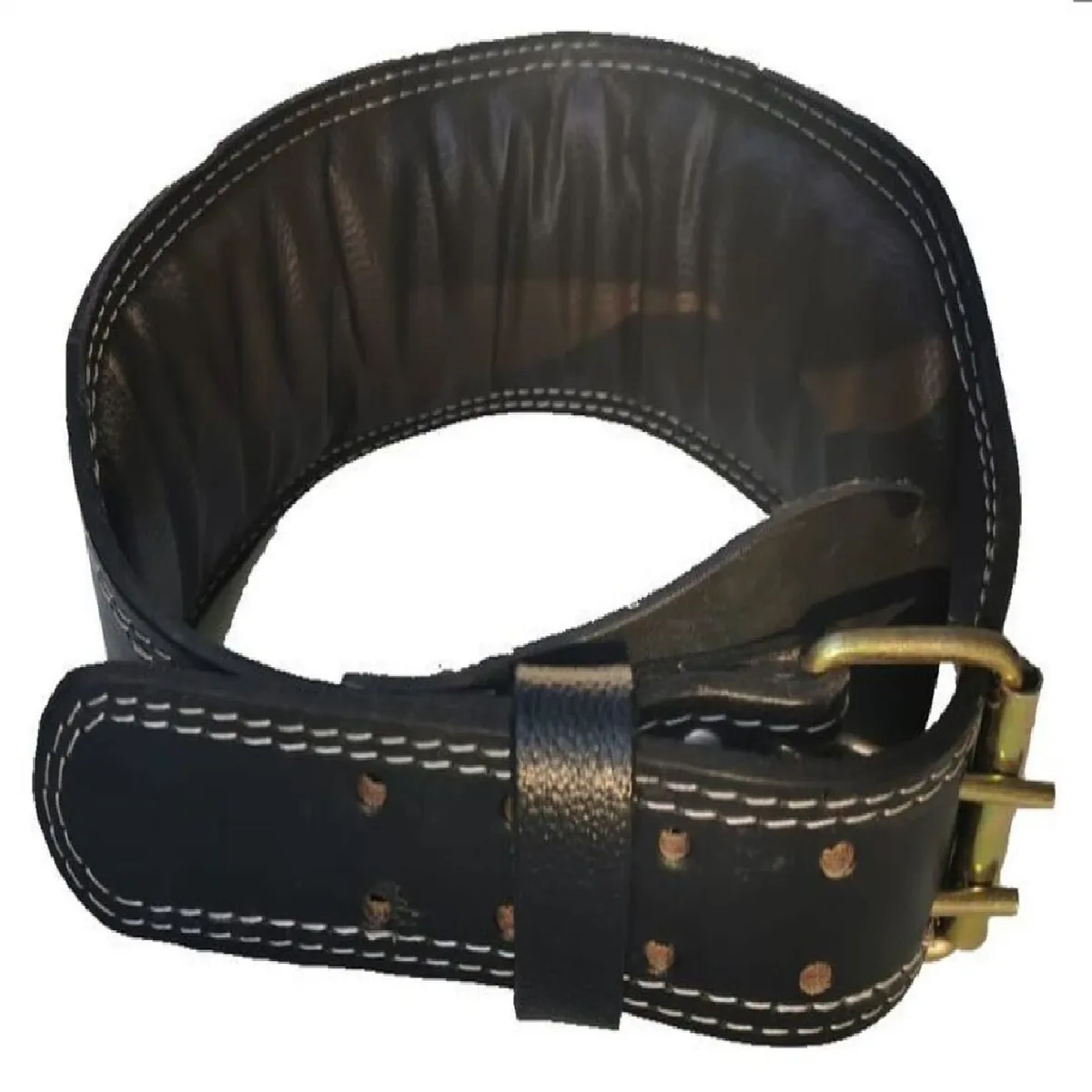 ALPHA GYM - Correa para levantamiento de peso cinturón de gimnasio - XL