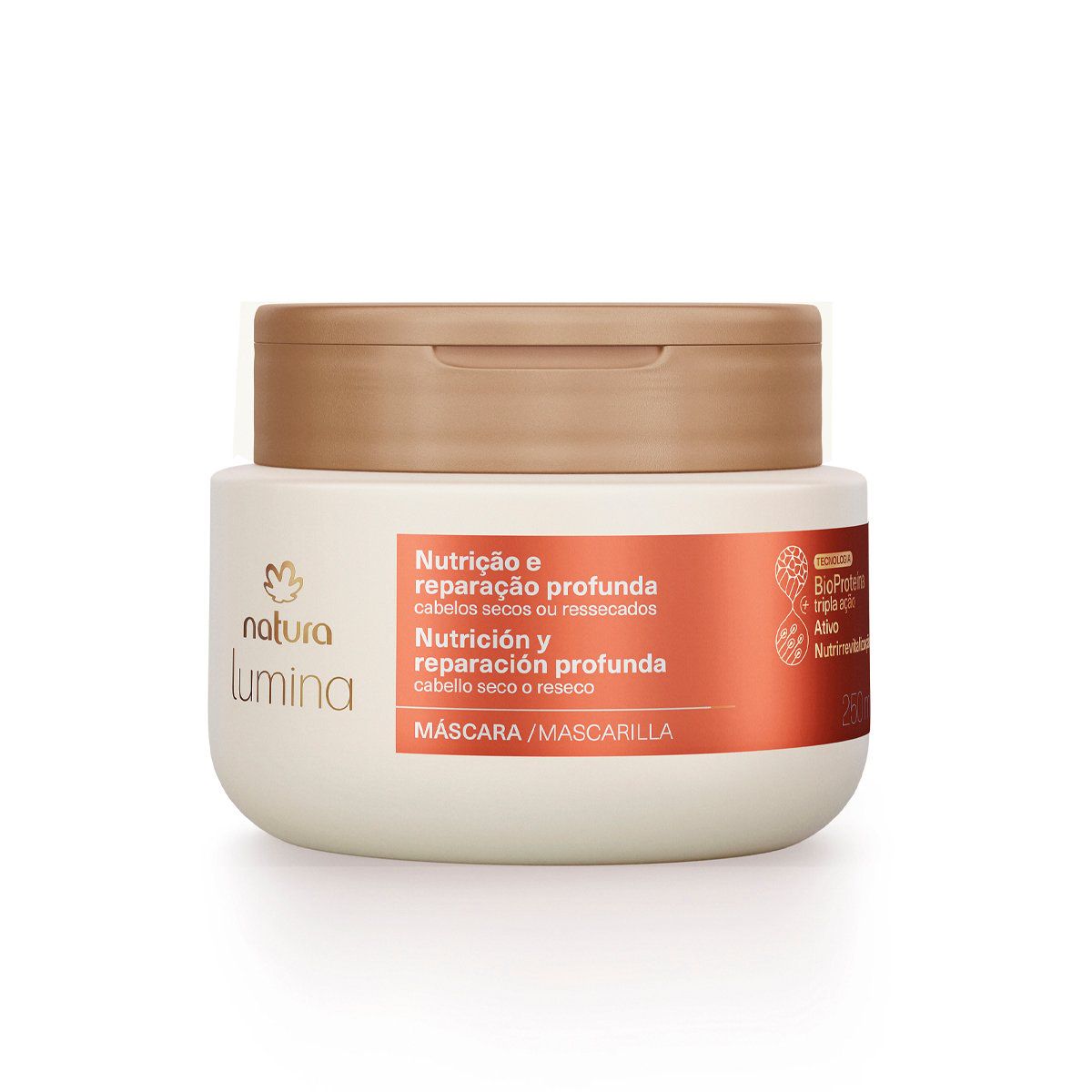 NATURA - Lumina Máscara reparadora limpieza y nutrición 250 ml