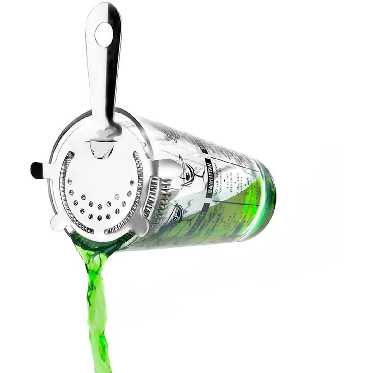 WINCO - Colador de gusanillo de 4 puntas de acero inoxidable