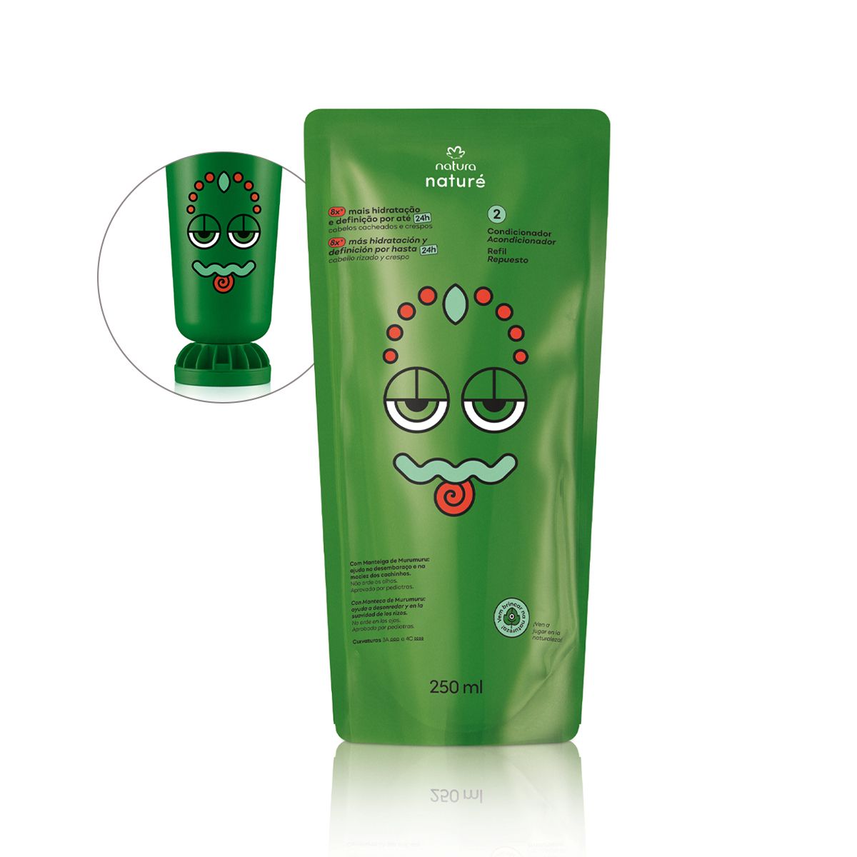 NATURA - Repuesto Acondicionador Cabellos Rizados y Crespos Naturé