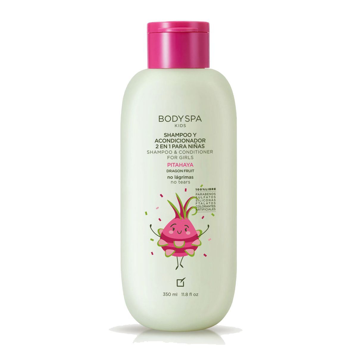 YANBAL - Shampoo y Acondicionador para Niñas Pitahaya  Body Spa Kids