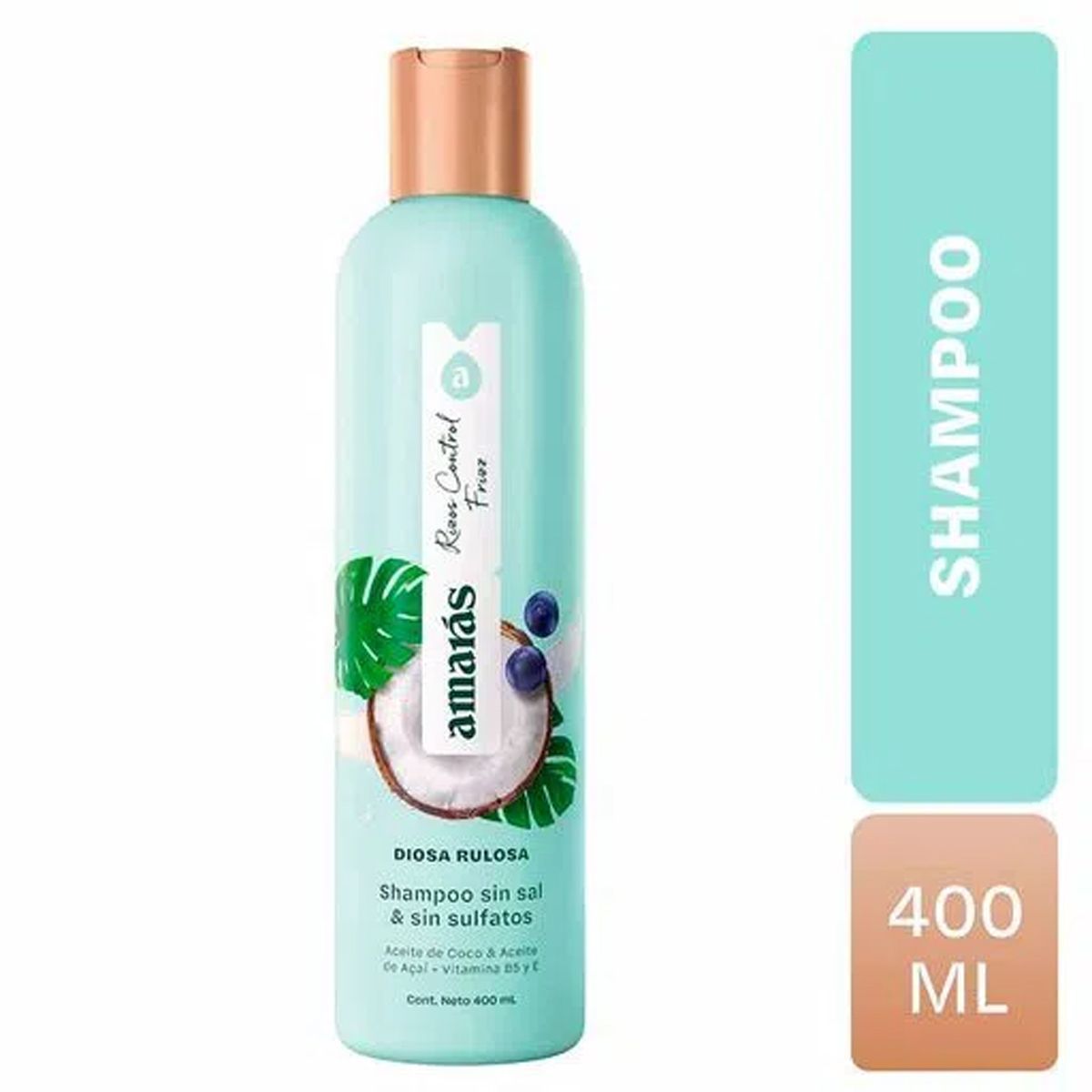 GENERICO - Shampoo AMARÁS Diosa Rulosa 400ml