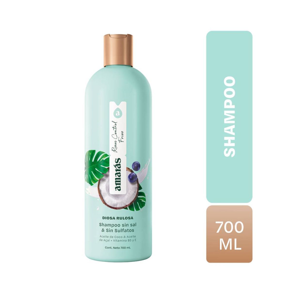 GENERICO - Shampoo AMARÁS Diosa Rulosa 700ml