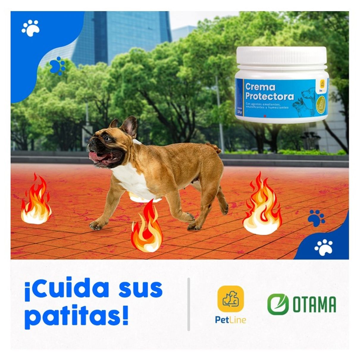 GENERICO - CREMA PROTECTORA PARA MASCOTAS HUMECTANTE 120 GR