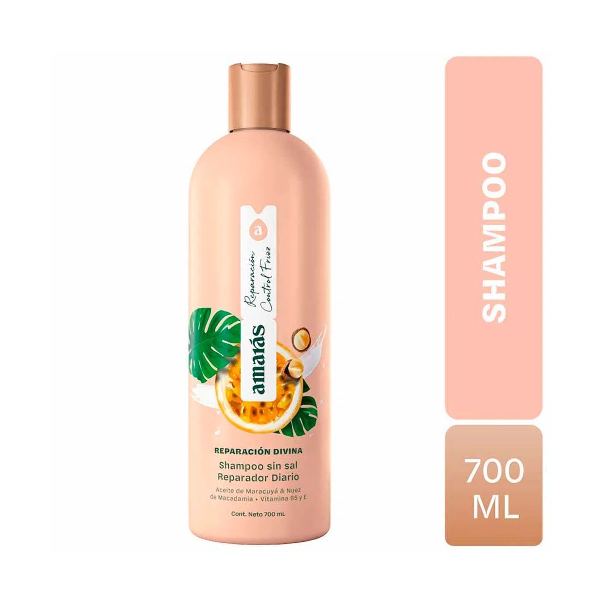 GENERICO - Shampoo AMARÁS Reparación Divina 700ml