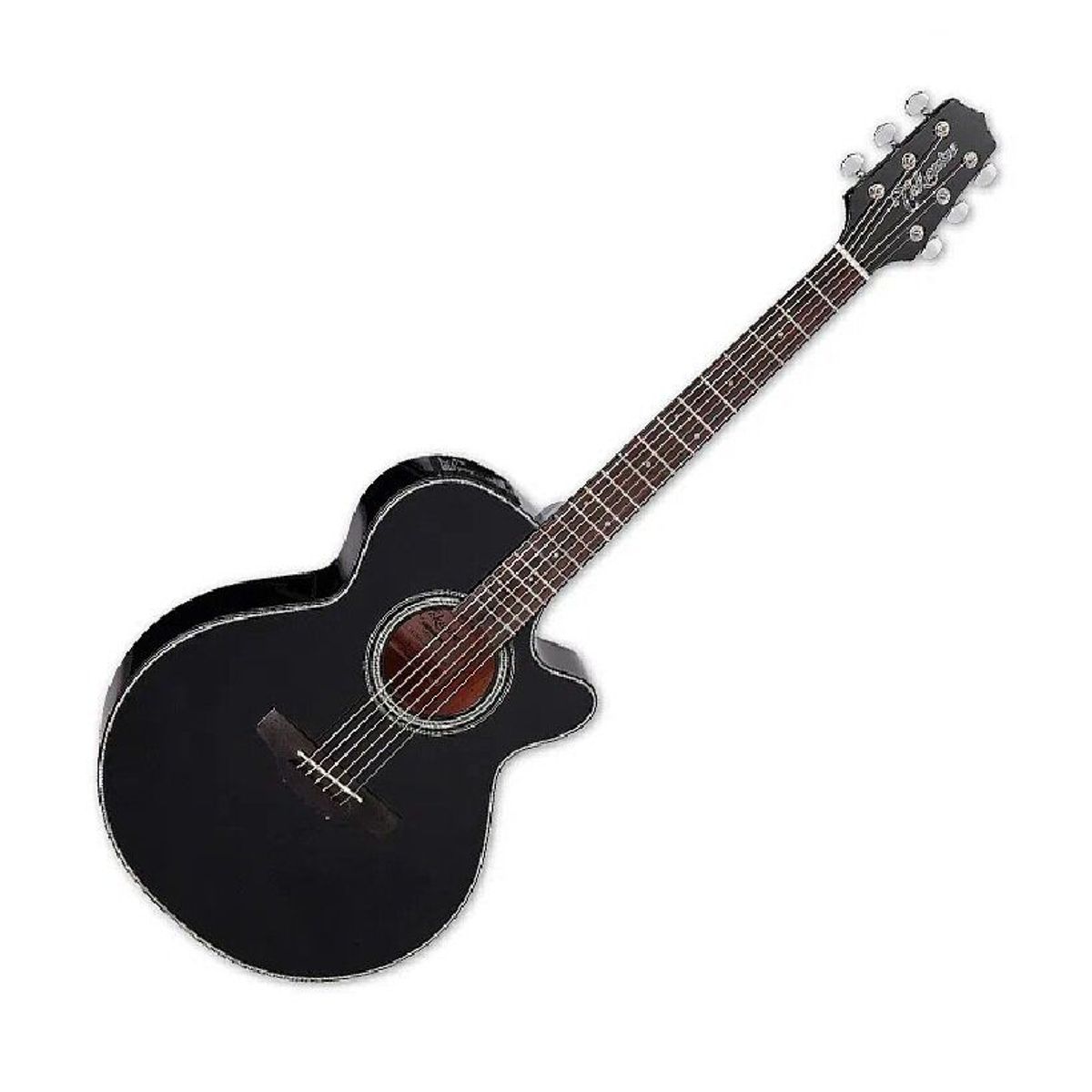 TAKAMINE - Guitarra electroacústica GF15CE BK.