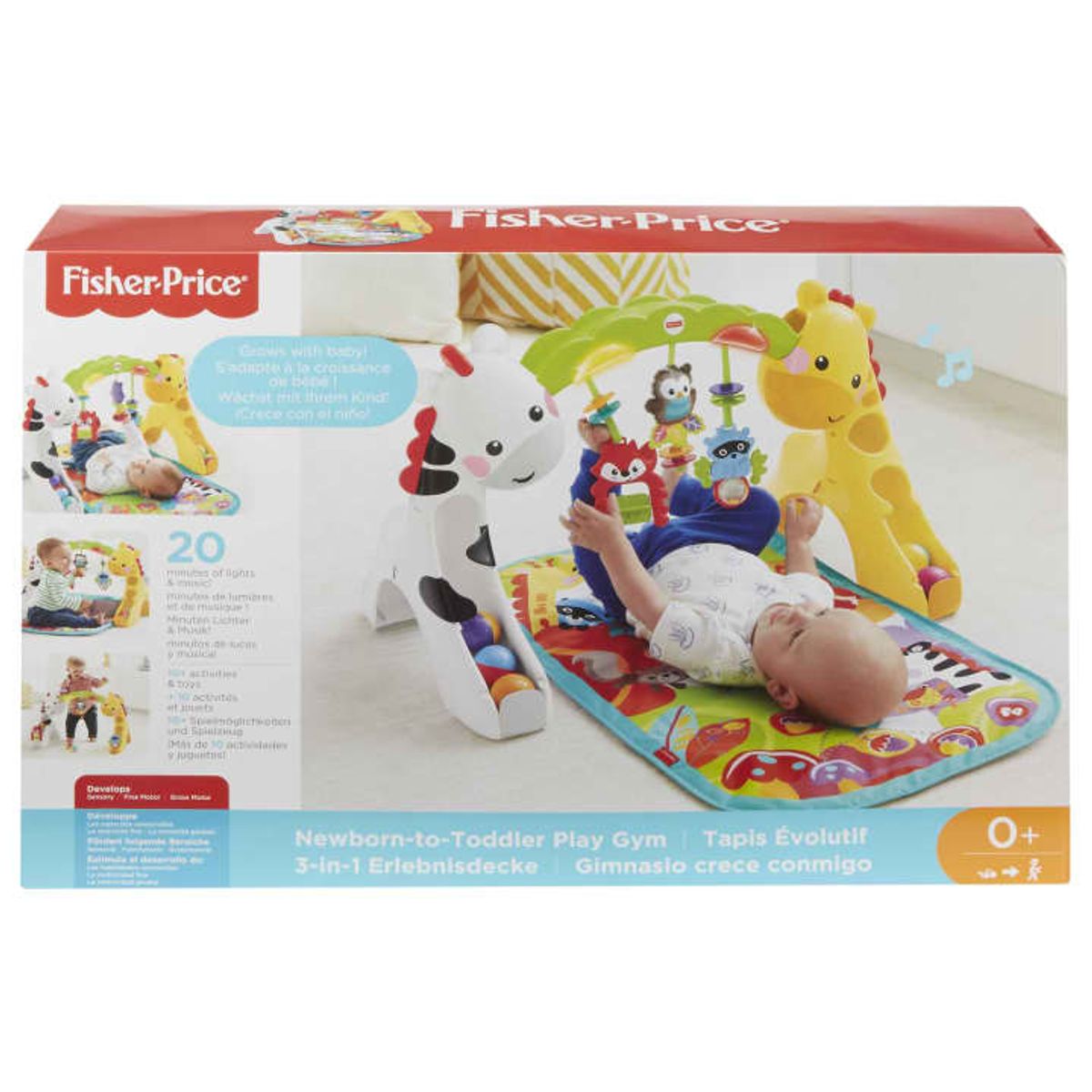 FISHER PRICE - Fisher-Price Baby Gimnasio Etapas Crece Conmigo