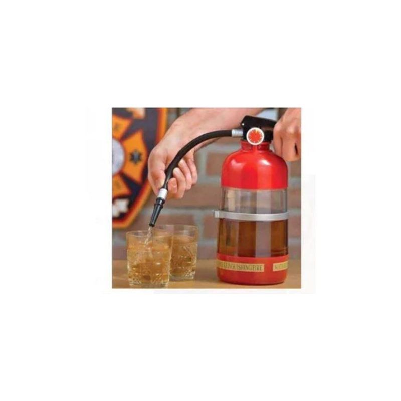 GENERICO - Dispensador de bebidas diseño extintor  2 litros.