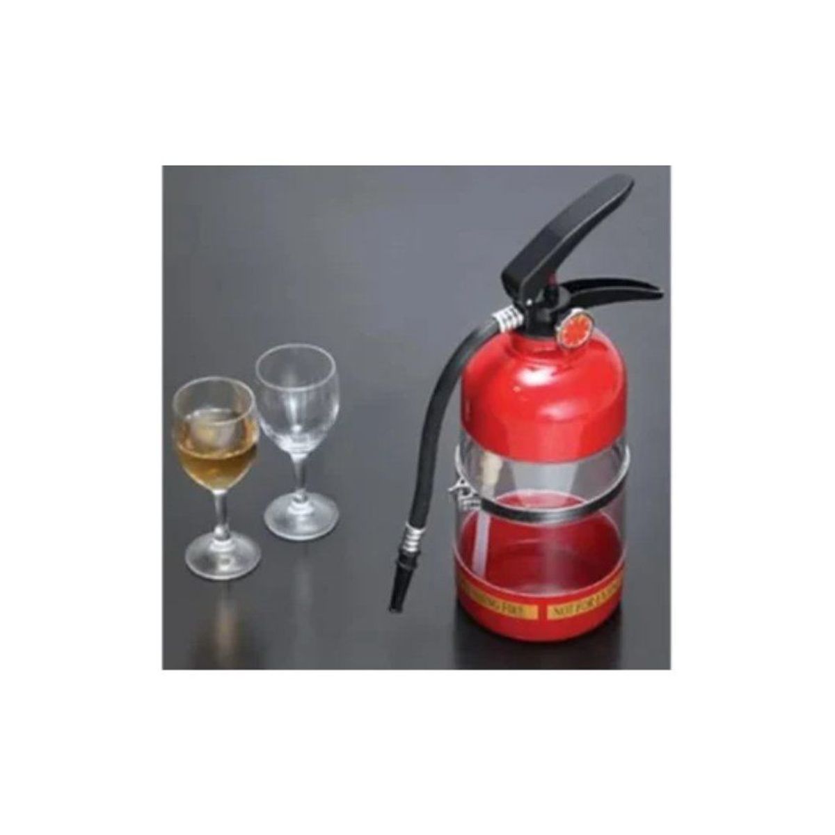 GENERICO - Dispensador de bebidas diseño extintor  2 litros.