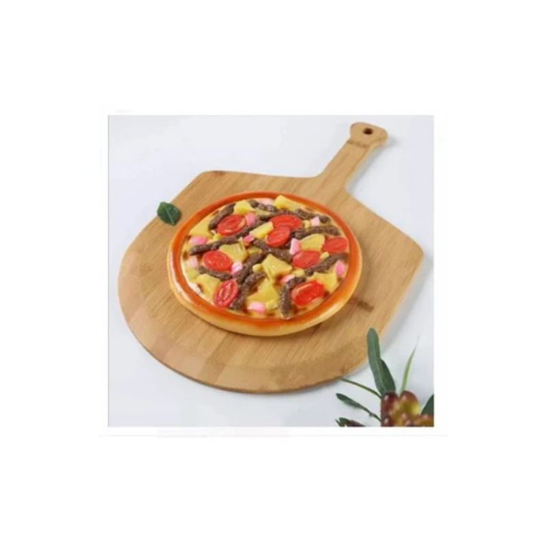 NO LOGO - Tabla para Pizza +  Cortador de Calidad Alta