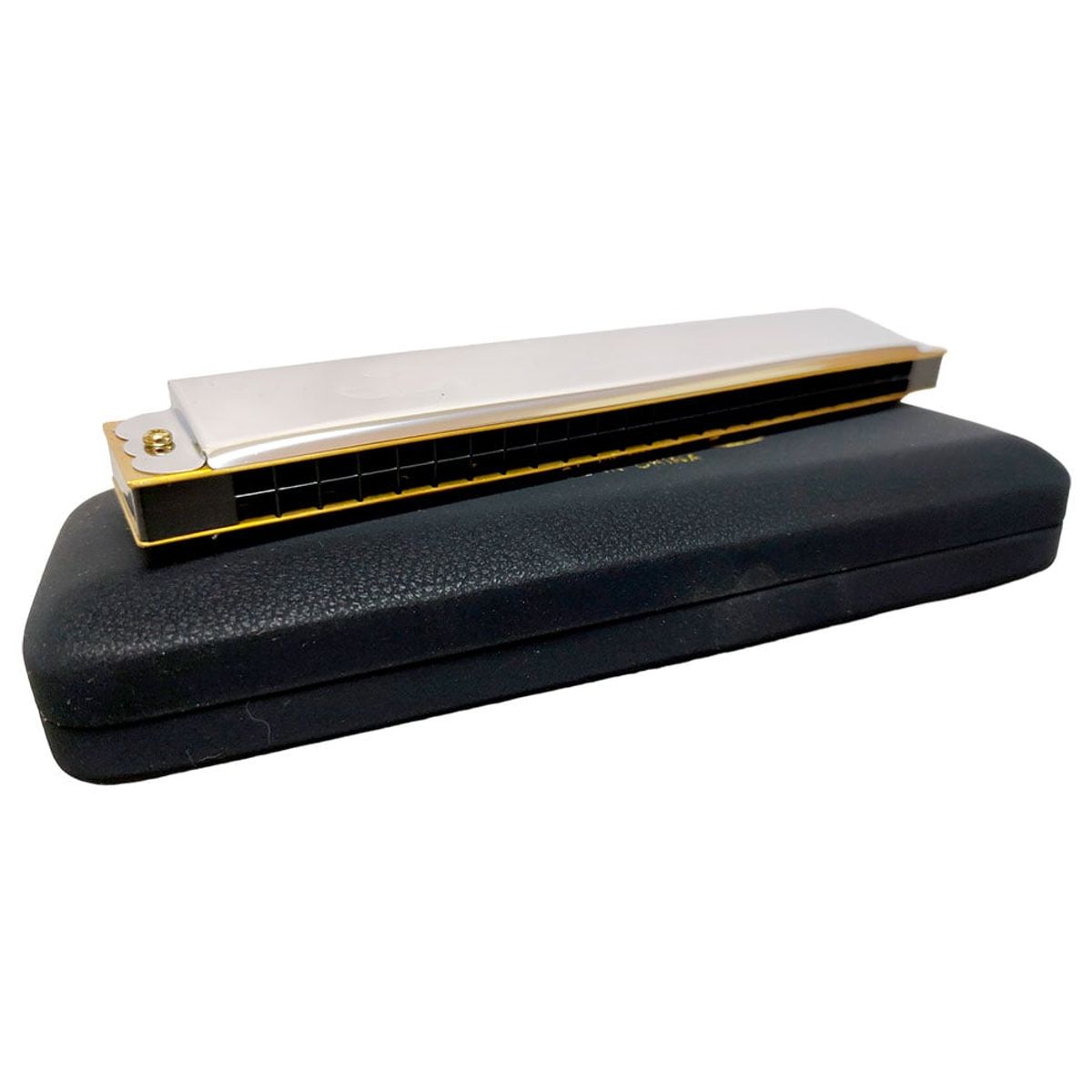 BEE - Bee - armonica tipo tremolo - plateado