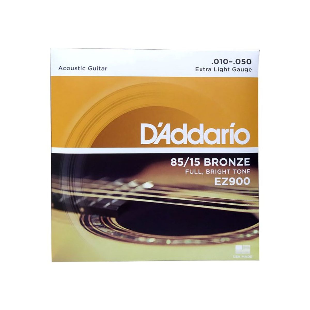 DADDARIO - D' addarío - cuerdas de metal para guitarra acustica - calibre 10