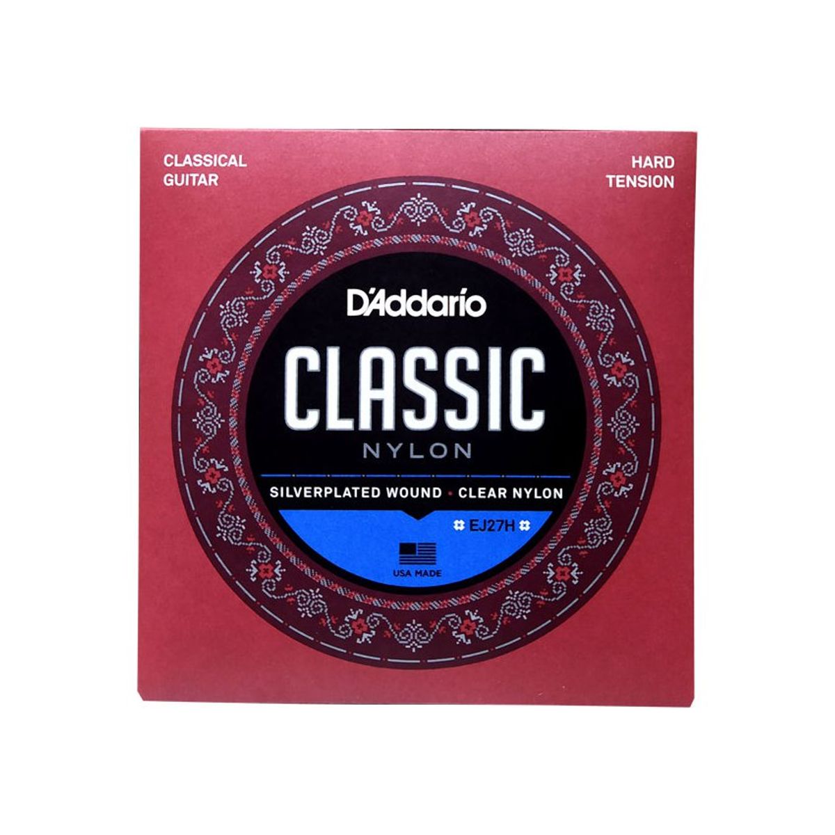 DADDARIO - D addarío - cuerdas de nylon para guitarra acustica - hard tension