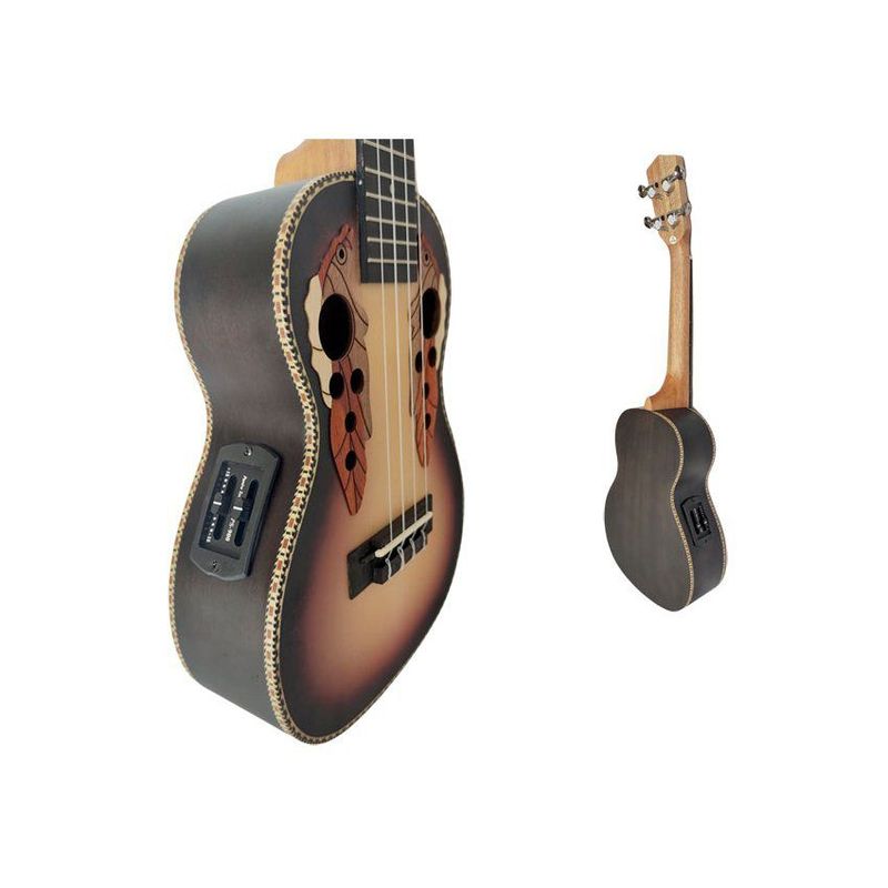 FREEMAN - Freeman - Ukelele Concierto Electroacustico de 2B  Relieve.