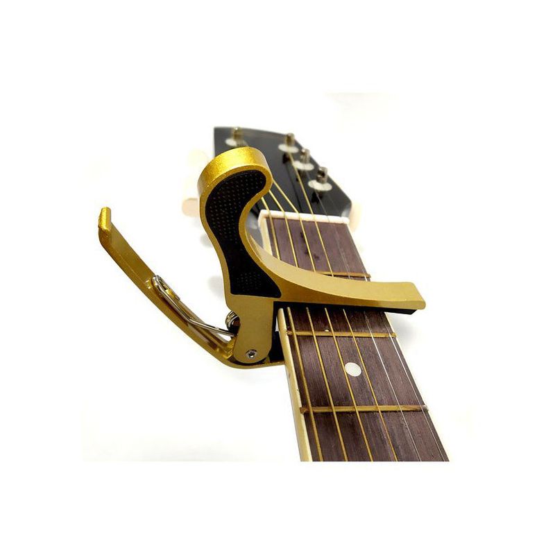 FREEMAN - Freeman - Capotraste a Presion de Facil Uso - Dorado